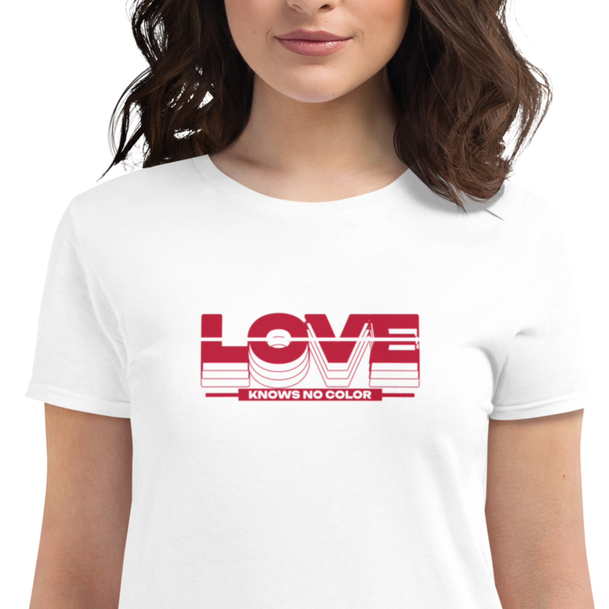 Love Knows No Color t-shirt-white-16blks 